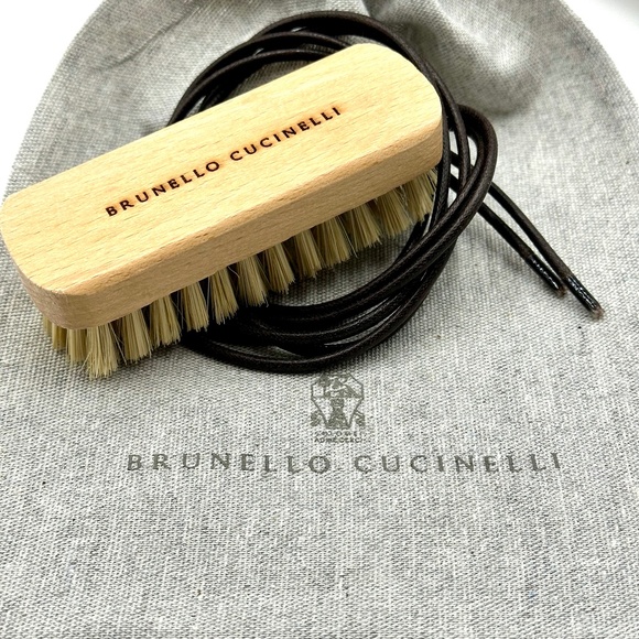 Brunello Cucinelli Suede Derby's Mens SZ 41 - Picture 13 of 14